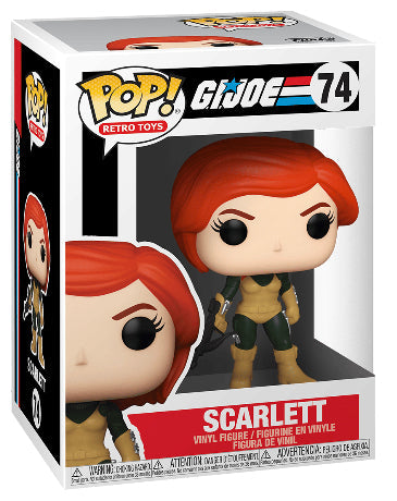 POP! Retro Toys: 74 G.I. Joe, Scarlett