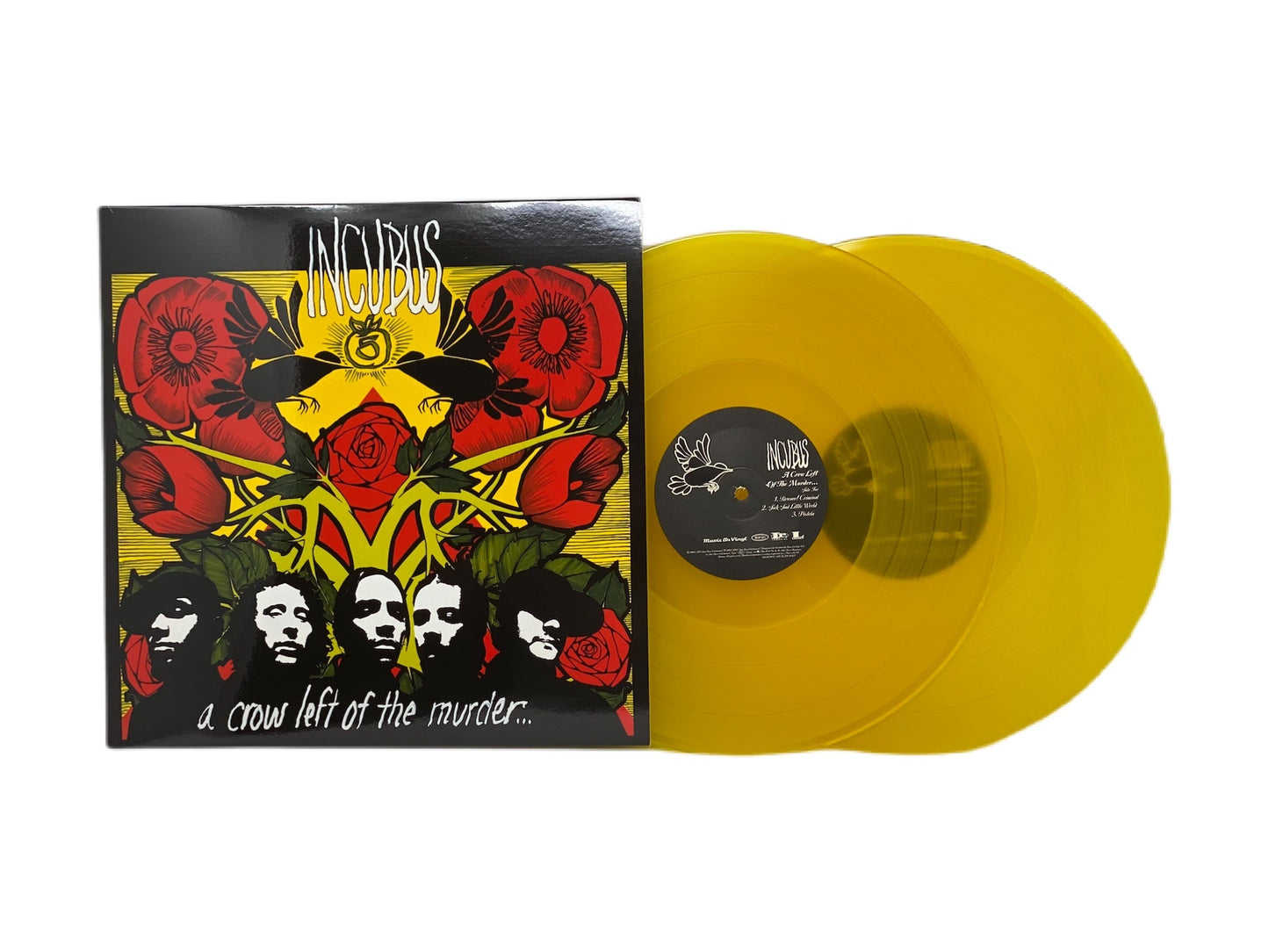 Incubus - Crow Left Of The Murder (Limited Edition Transparent Yellow Colored Vinyl]