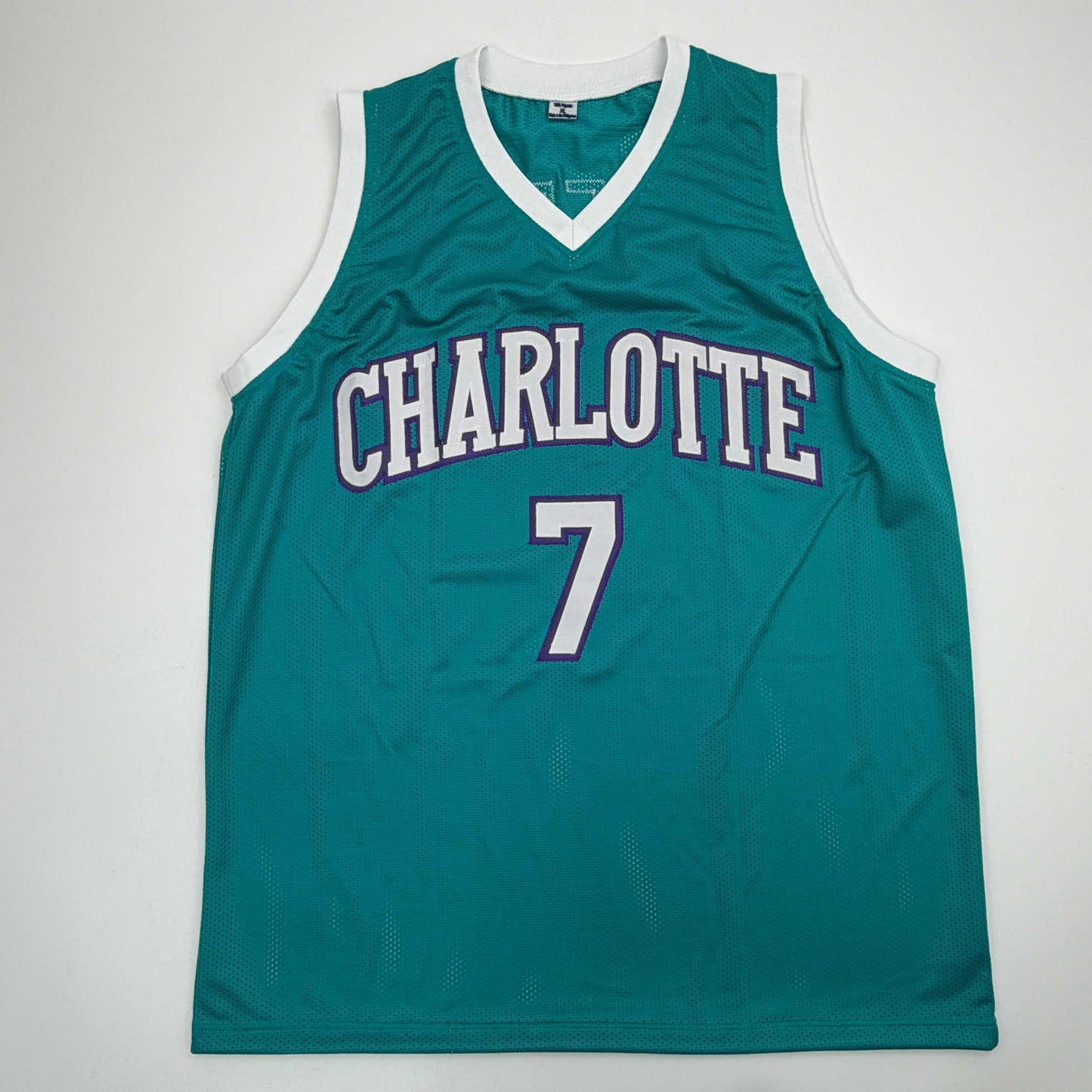 Autographed/Signed Kon Knueppel Charlotte Teal Basketball Jersey JSA COA