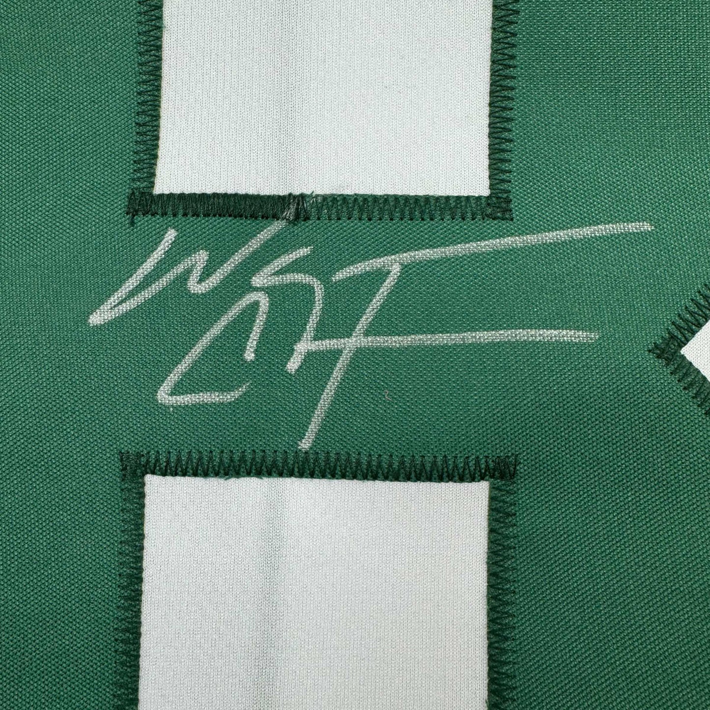 Autographed/Signed Wayne Chrebet New York White Football Jersey JSA COA - Golden Apple Comics