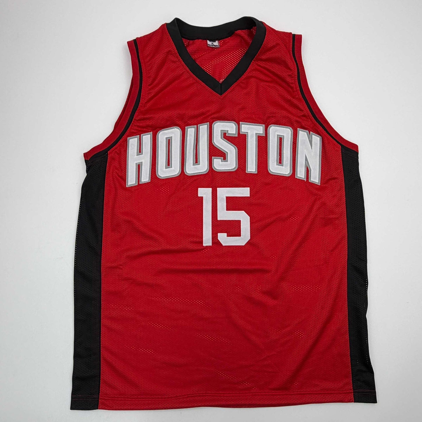 Autographed/Signed Reed Sheppard Houston Red Basketball Jersey Beckett BAS COA