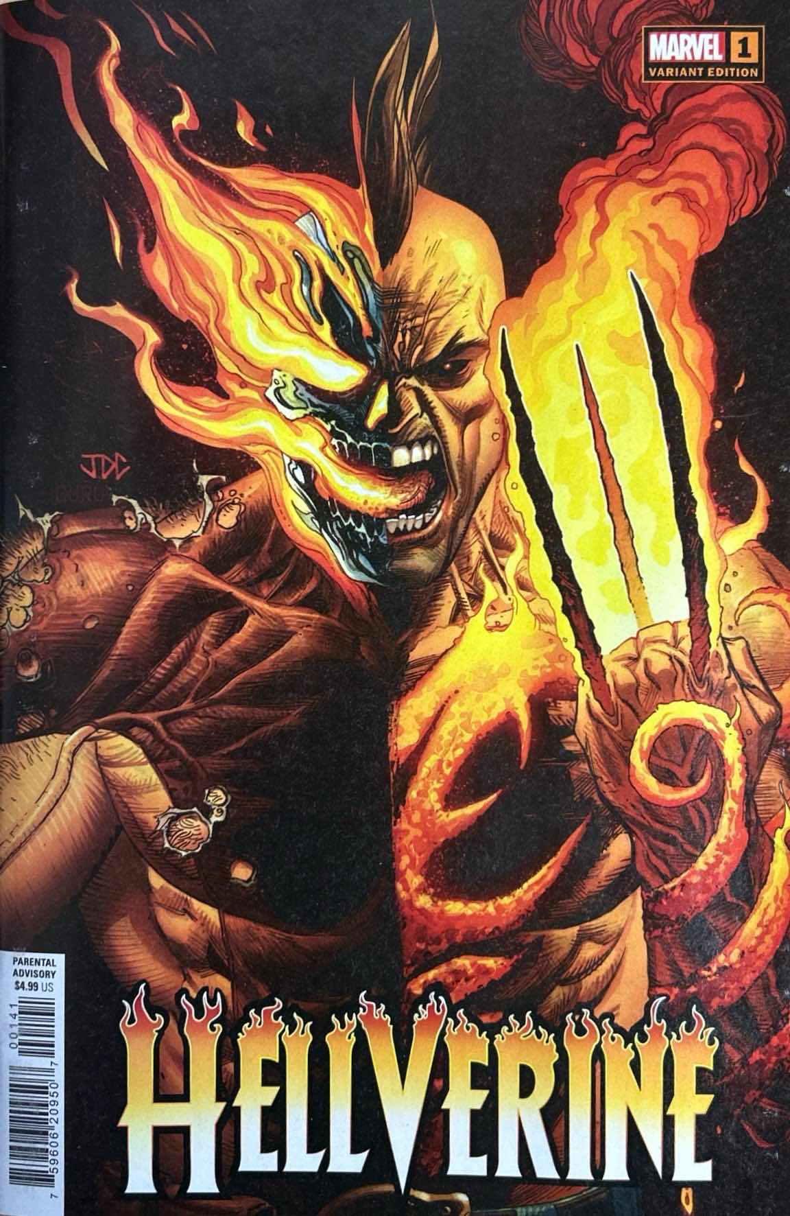 Hellverine #1 B Joshua Cassara Spoiler Variant (05/29/2024) Marvel