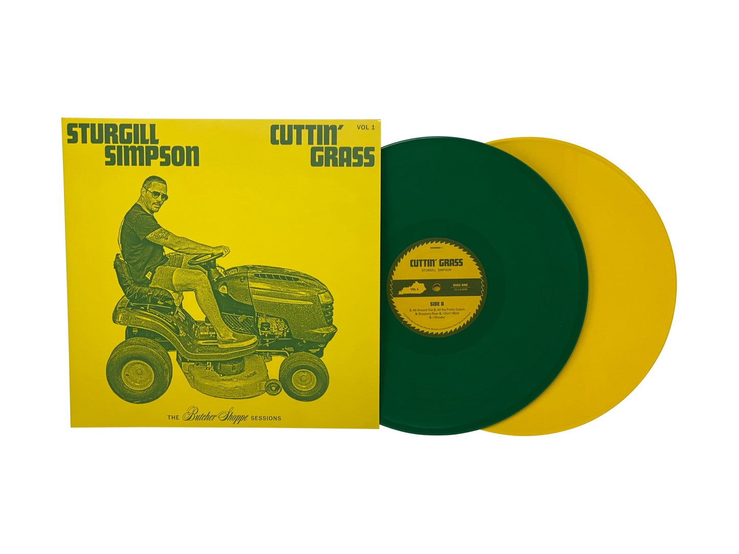 Sturgill Simpson - Cuttin' Grass Vol. 1 (Limited Edition Yellow and Green Colored Double LP)
