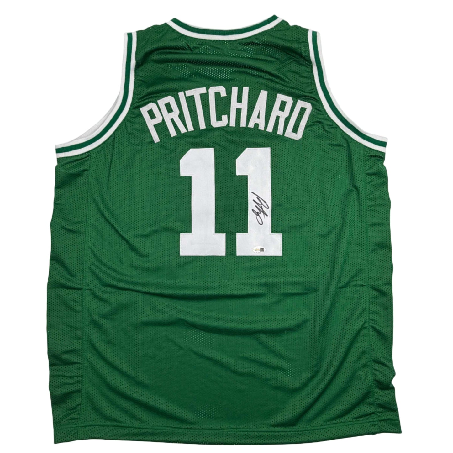 Autographed/Signed Payton Pritchard Boston Green Basketball Jersey JSA COA