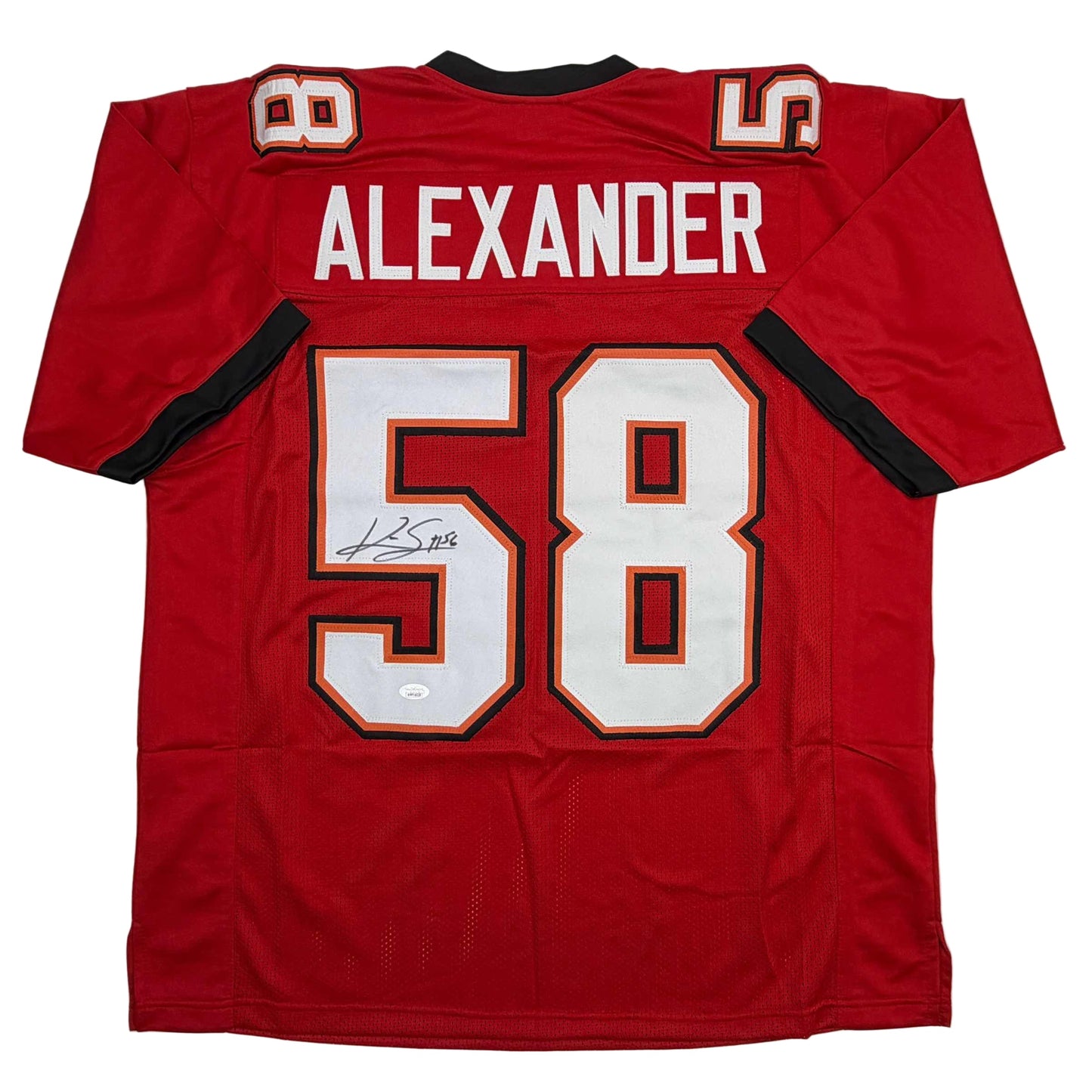 Autographed/Signed Kwon Alexander Tampa Bay Red Football Jersey JSA COA - Golden Apple Comics