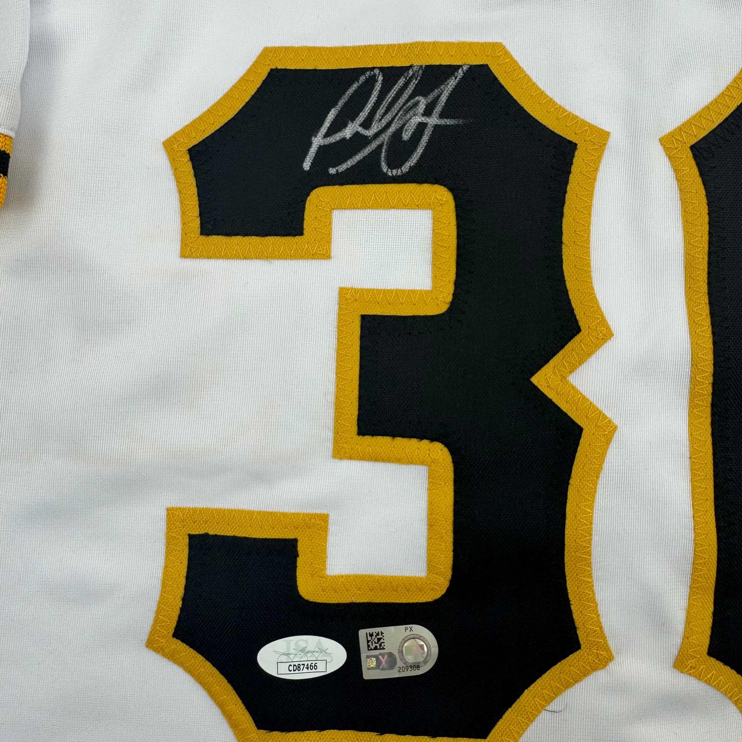 Autographed/Signed Paul Skenes Pittsburgh White Baseball Jersey JSA COA