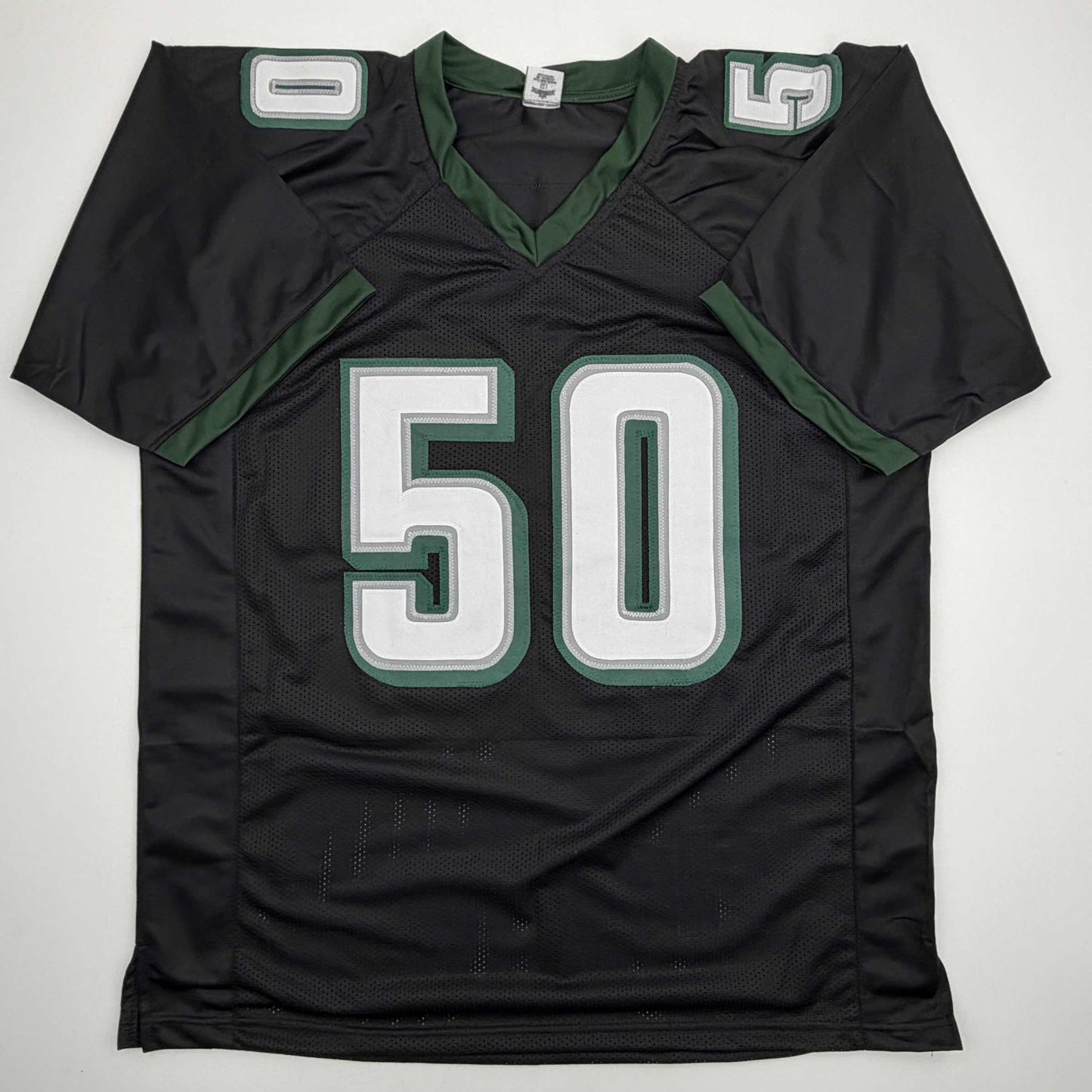 Autographed/Signed Jaelan Phillips Philadelphia Black Football Jersey PSA/DNA COA - Golden Apple Comics