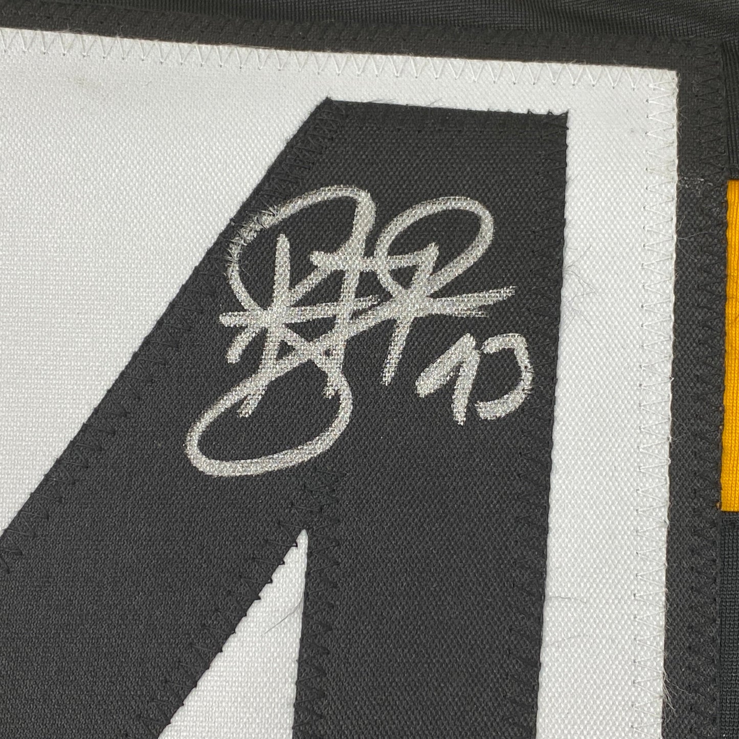 Autographed/Signed Troy Polamalu Pittsburgh Bumble Bee Football Jersey Beckett BAS COA