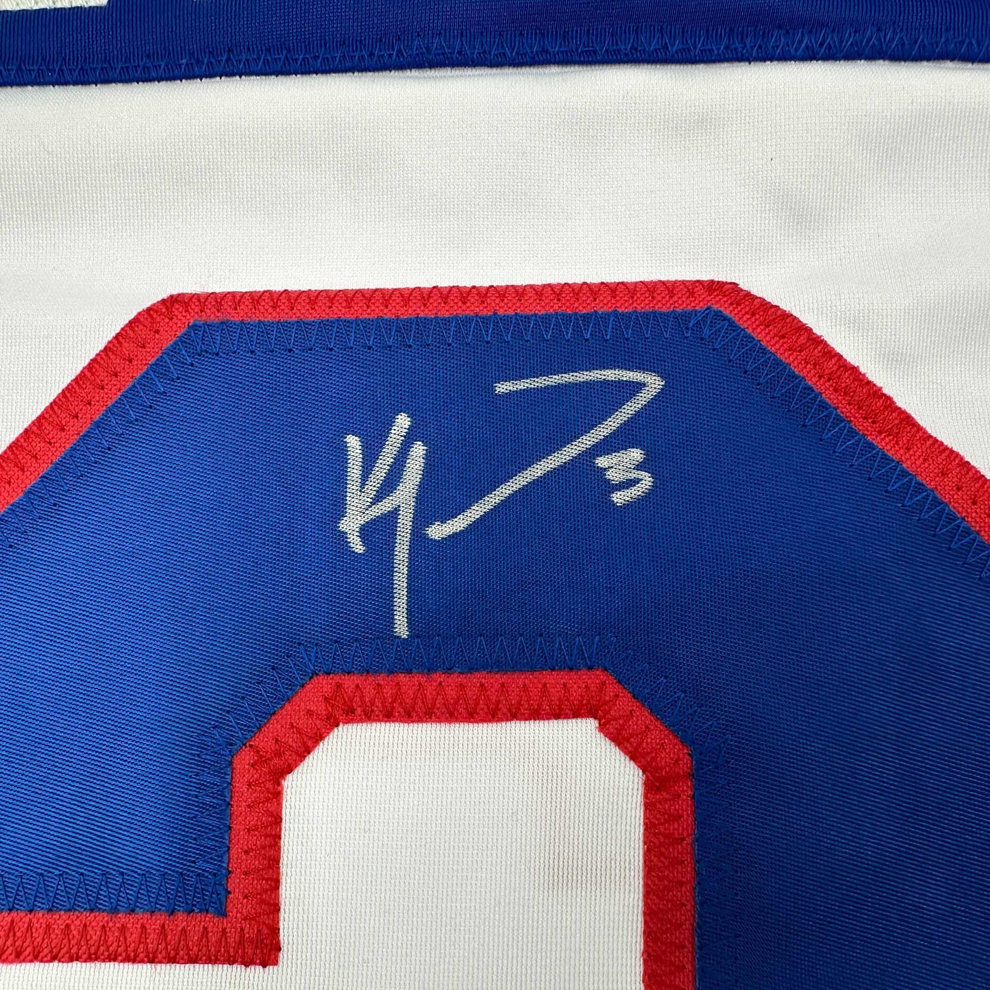 Autographed/Signed Ken Morrow Team USA Miracle On Ice 1980 White Hockey Jersey JSA COA