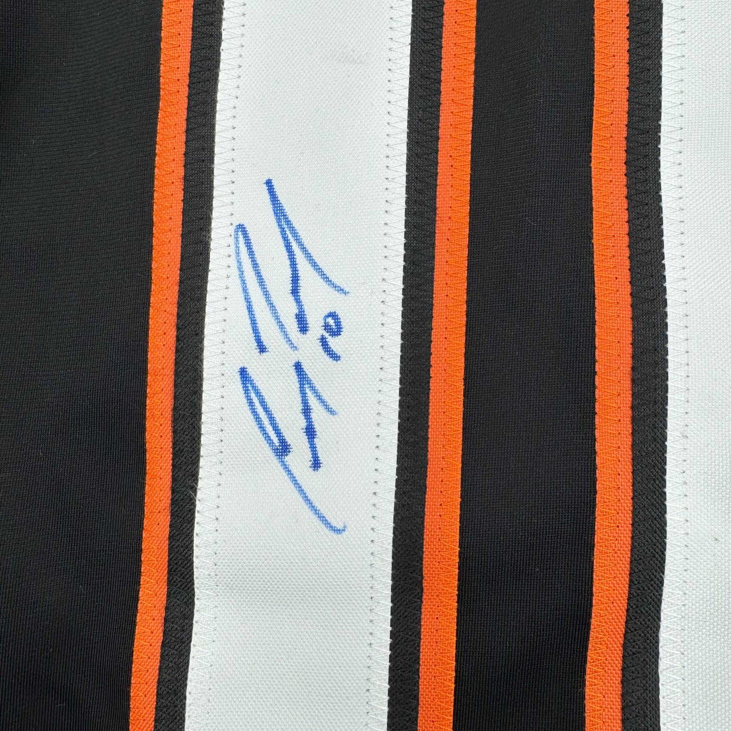 Autographed/Signed Corey Perry Anaheim Black Hockey Jersey JSA COA