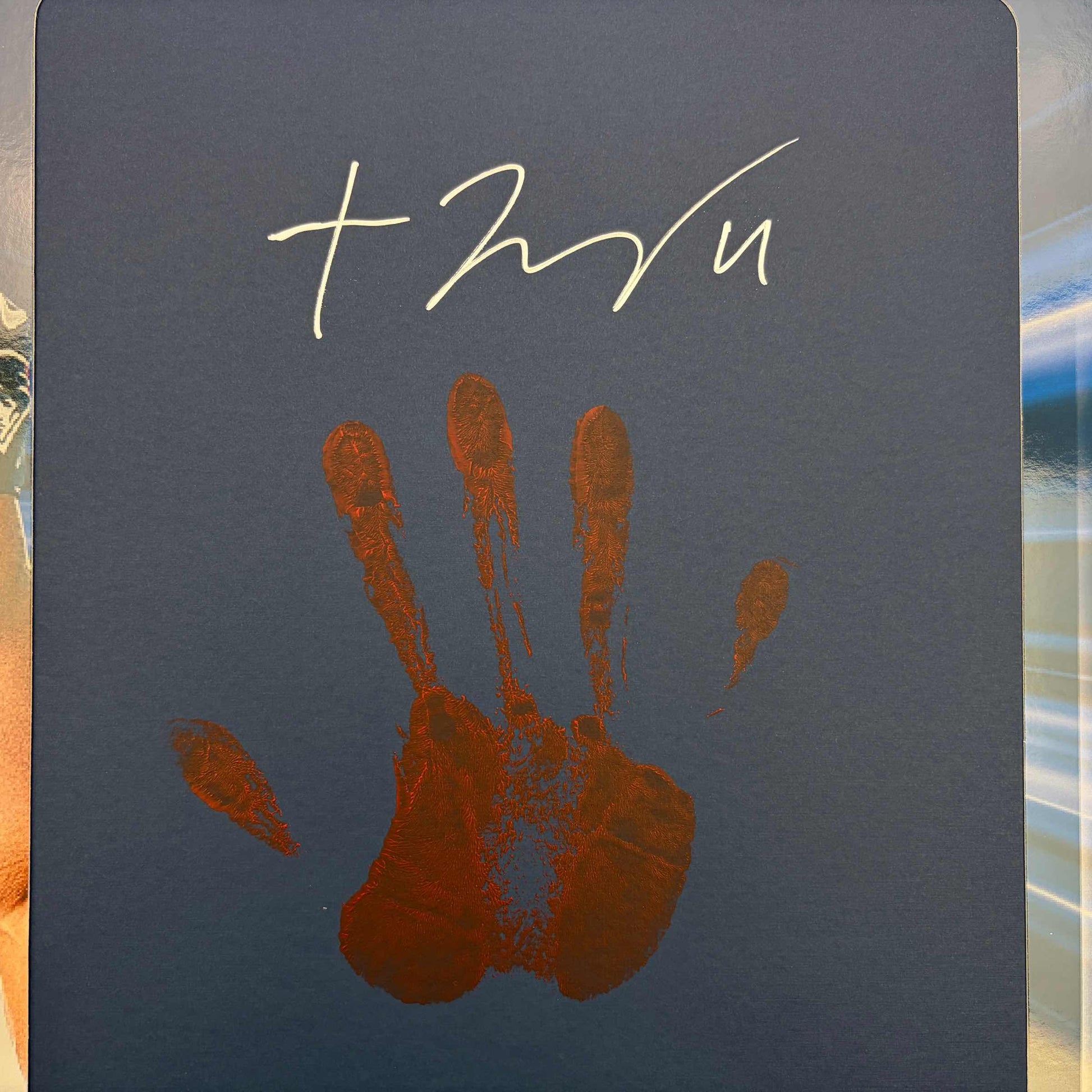 2025 Panini Instant Impressions NFL TreVeyon Henderson #II-13 18x24 Hand Print Autographed Auto /10 New England Patriots Rookie RC Oversized Football Card - Golden Apple Comics