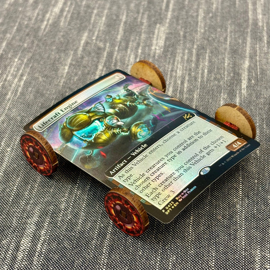 Little Shop of Magic: Aetherdrift Card Racer Token - Assorted Colors