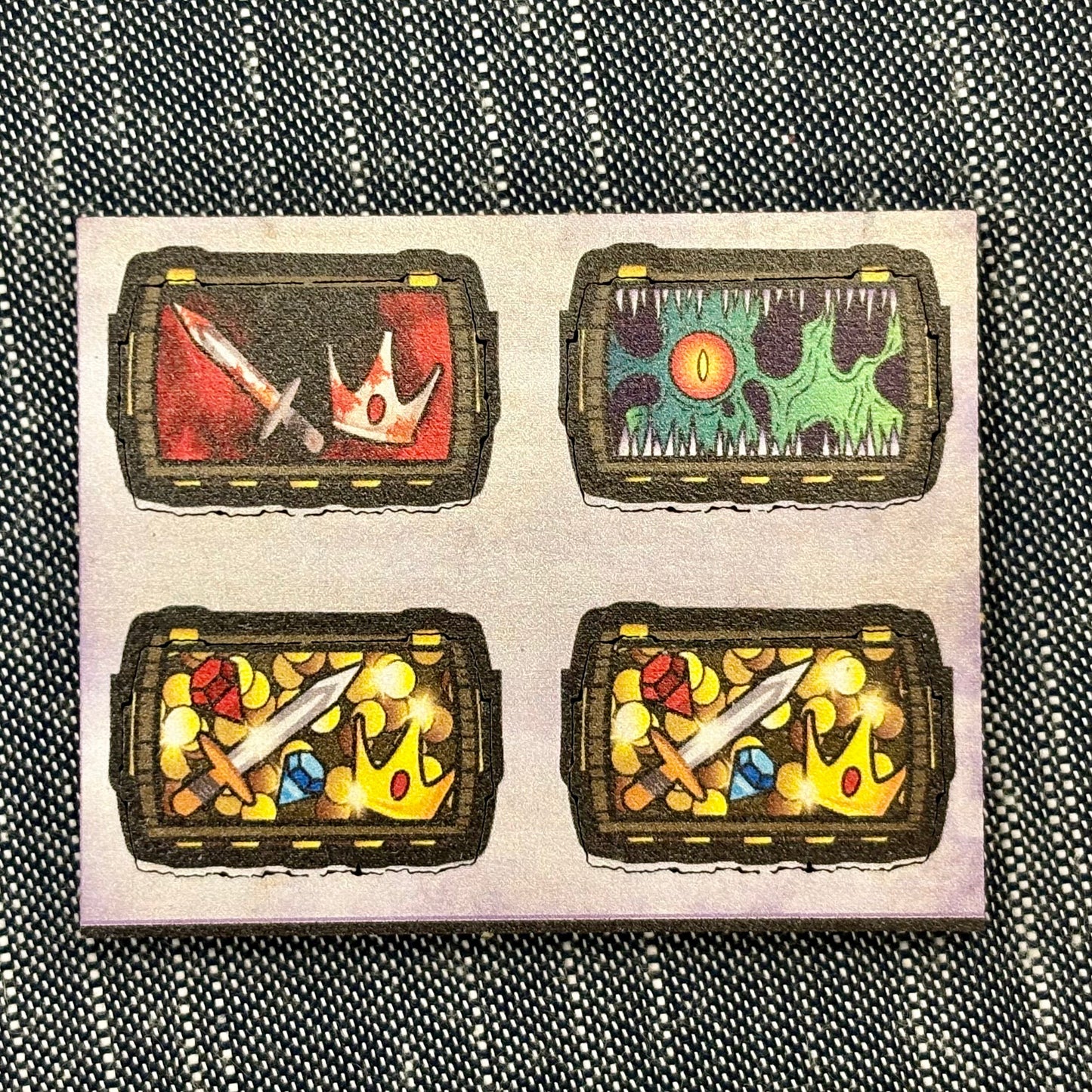 Little Shop of Magic: Treasure Chest Token Mini Sheet
