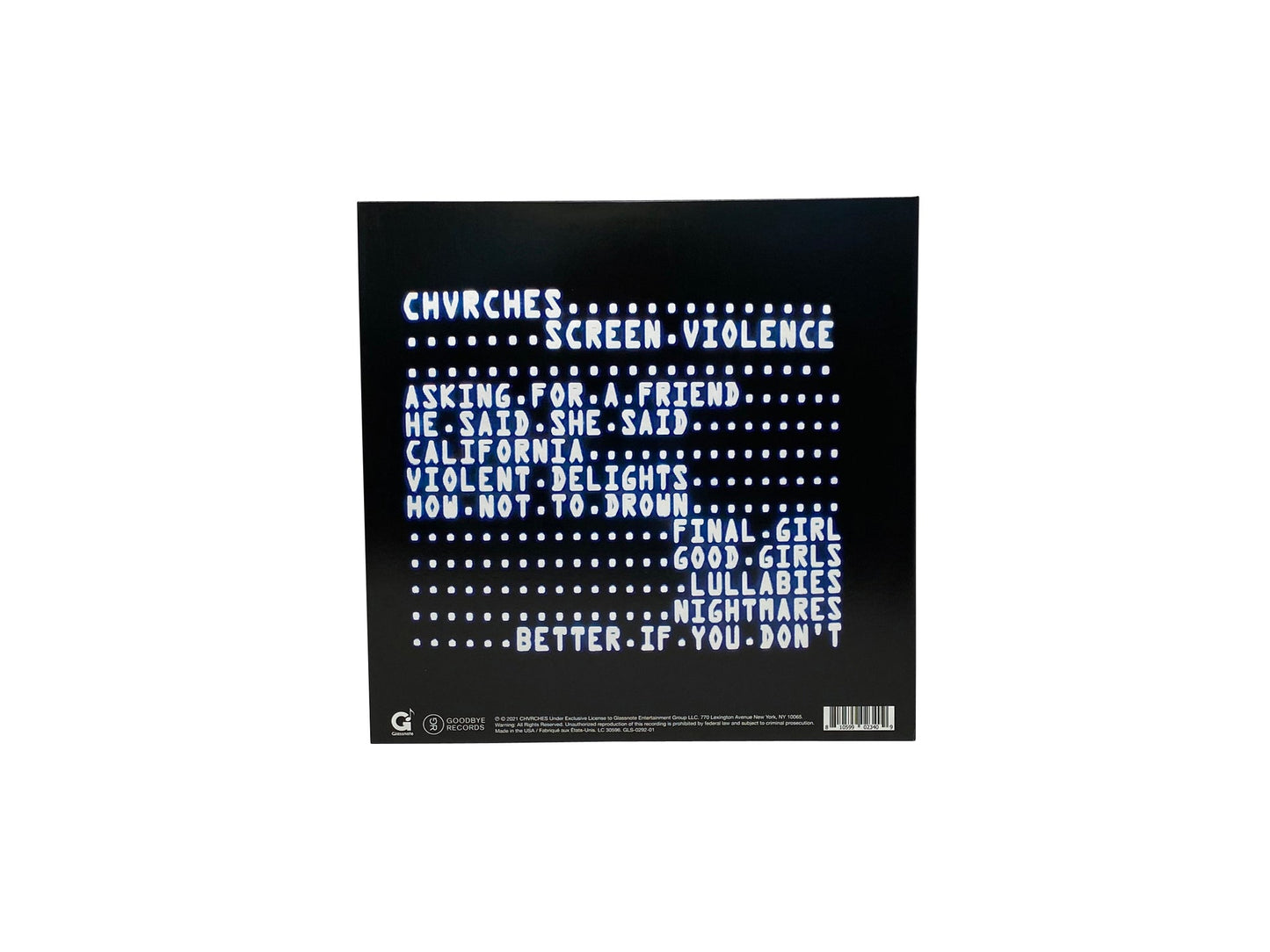 Chvrches - Screen Violence (Limited Edition Red Colored Vinyl)