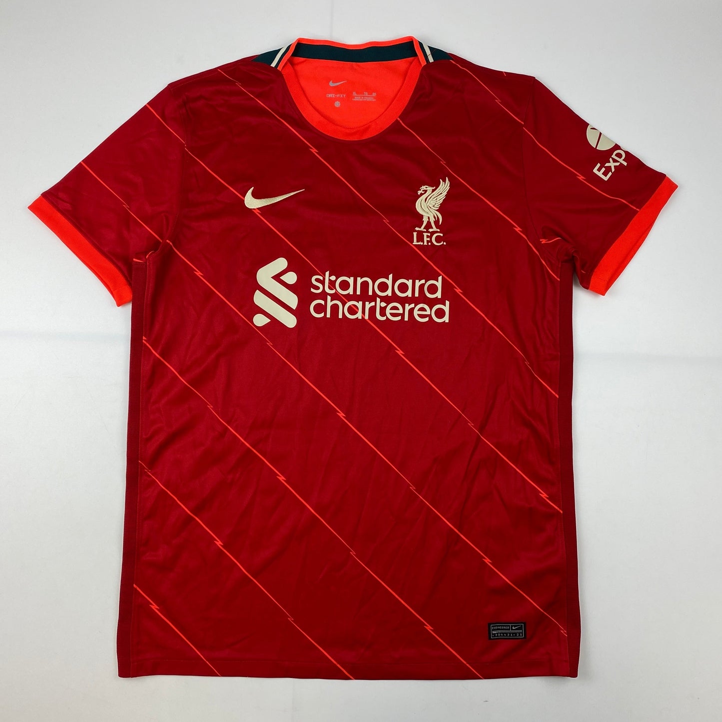 Autographed/Signed Luis Diaz Liverpool Red Soccer Jersey Beckett BAS COA