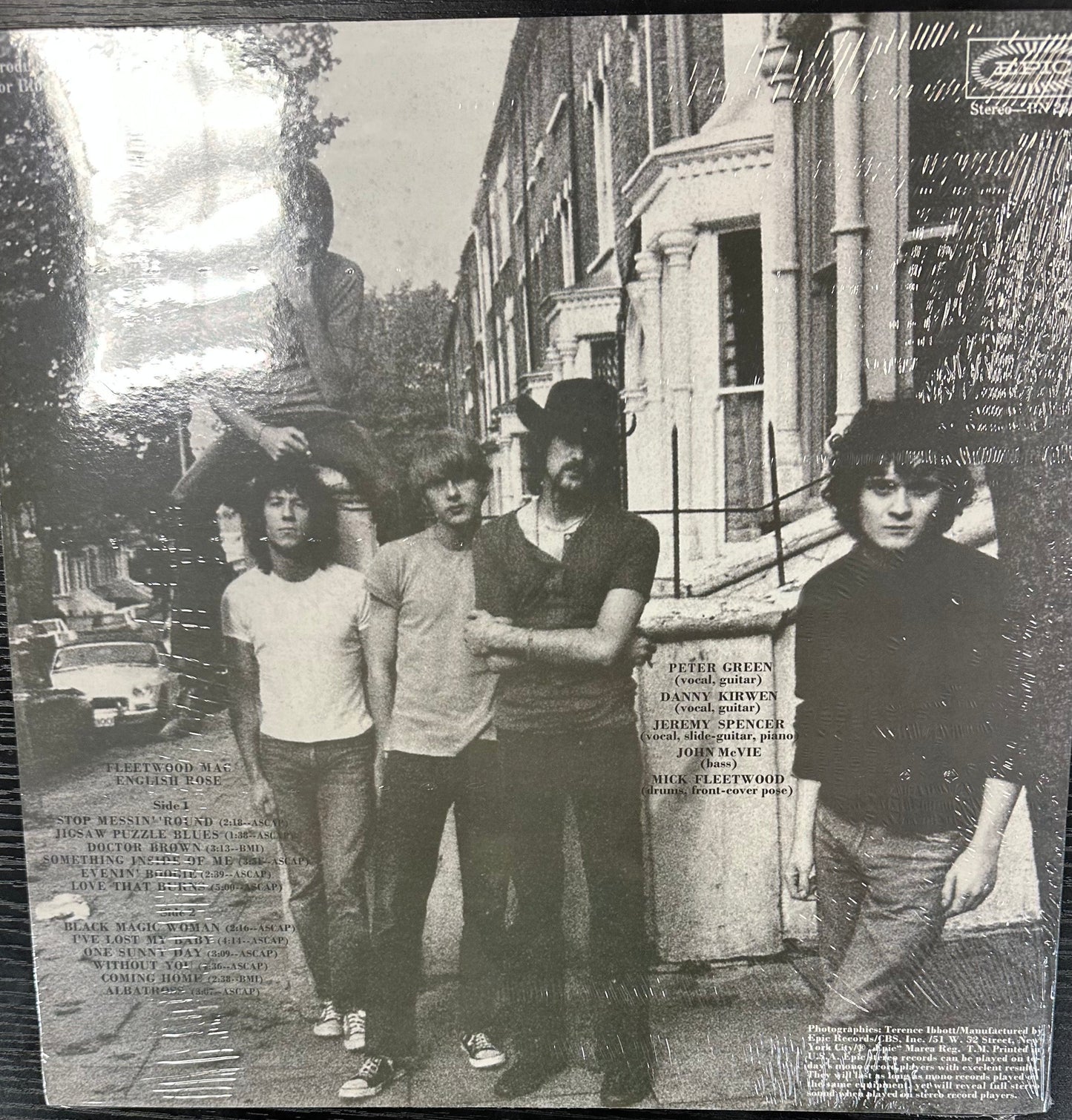 FLEETWOOD MAC - ENGLISH ROSE Vinyl LP Record *Unofficial Release*