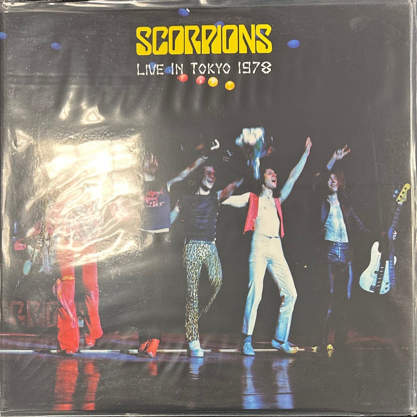 SCORPIONS - LIVE IN TOKYO 1978 LP Vinyl Record *UNOFFICIAL RELEASE*