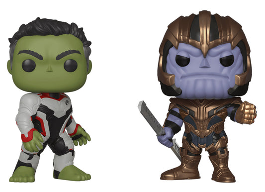 POP! Marvel: Avengers, Hulk & Thanos (2-PK) Exclusive