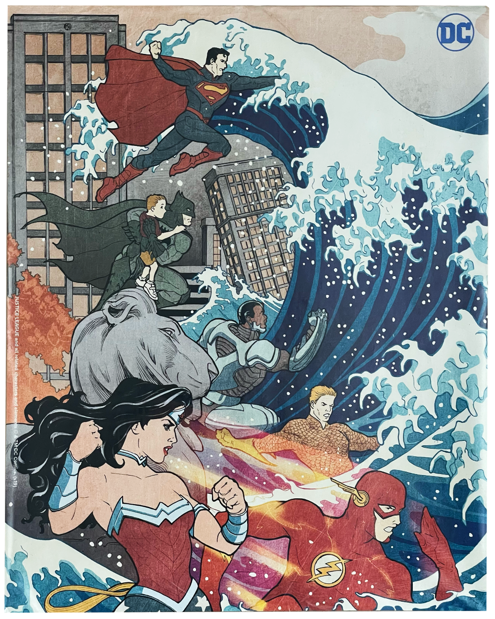 LootCrate: Prints (Justice League), Great Wave Off Kanagawa