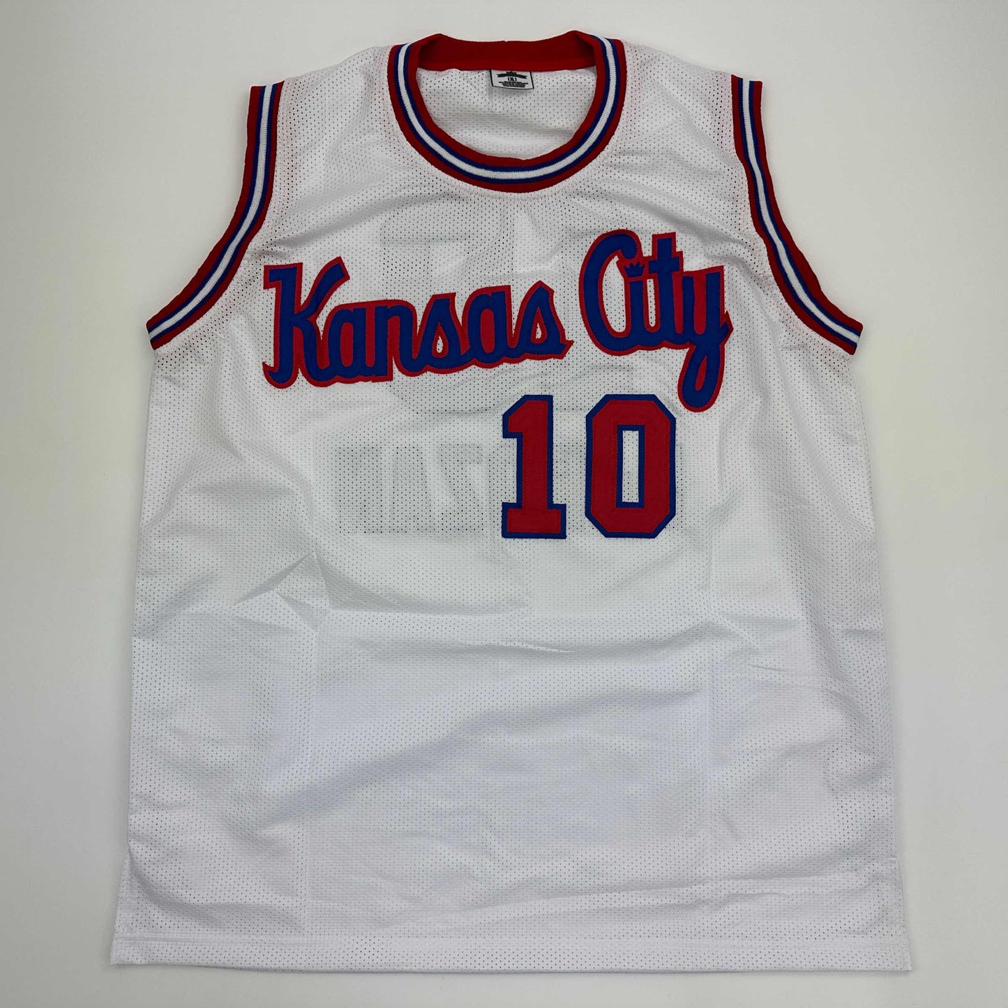 Autographed/Signed DeMar DeRozan Sacramento White Kansas City Retro Basketball Jersey Beckett BAS COA