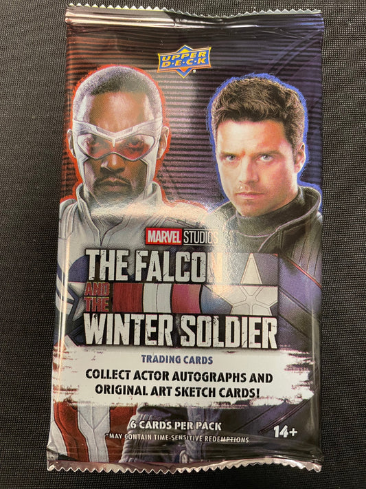 Marvel Studios The Falcon and the Winter Soldier Hobby Box (Upper Deck 2022) Single Pack