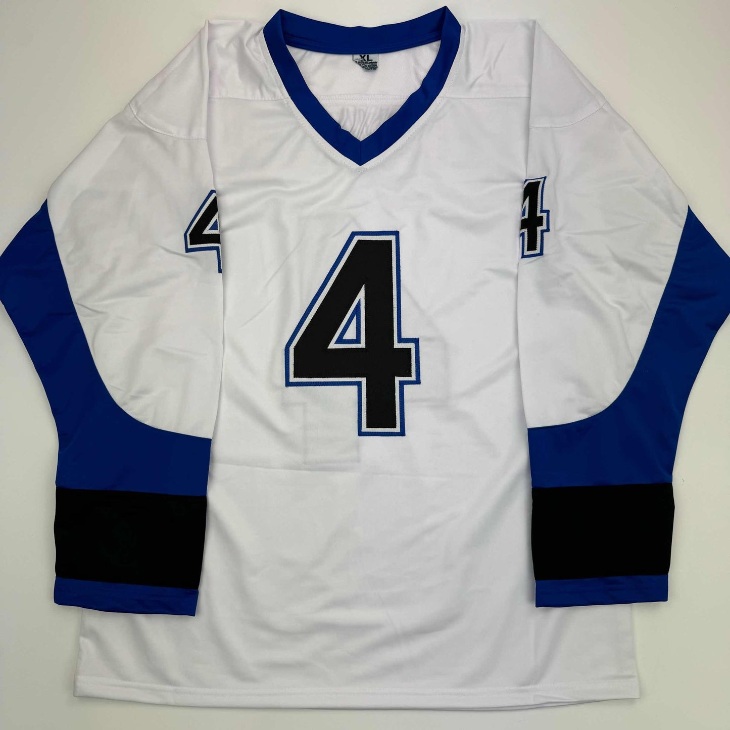 Autographed/Signed Vincent Lecavalier 2004 SC Champs Tampa Bay White Hockey Jersey JSA COA