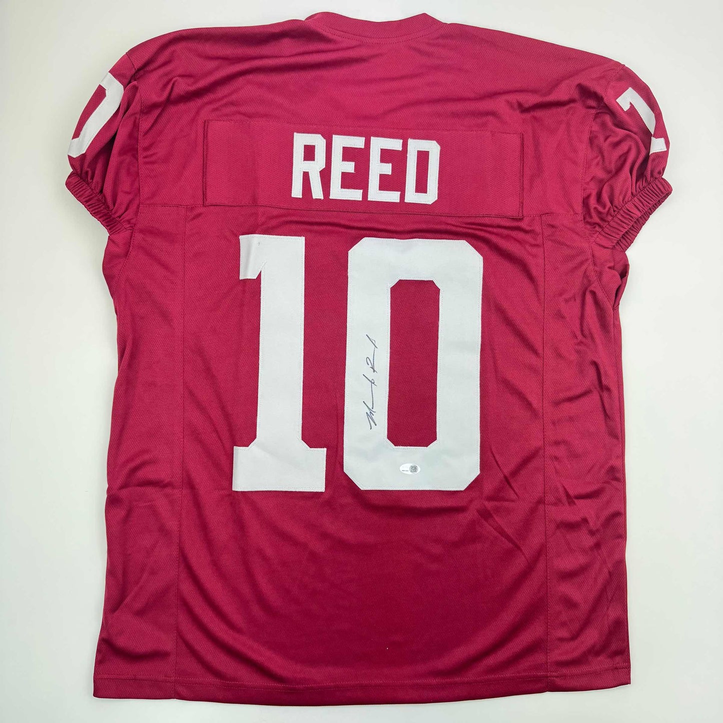 Autographed/Signed Marcel Reed Texas A&M Maroon College Football Jersey JSA COA