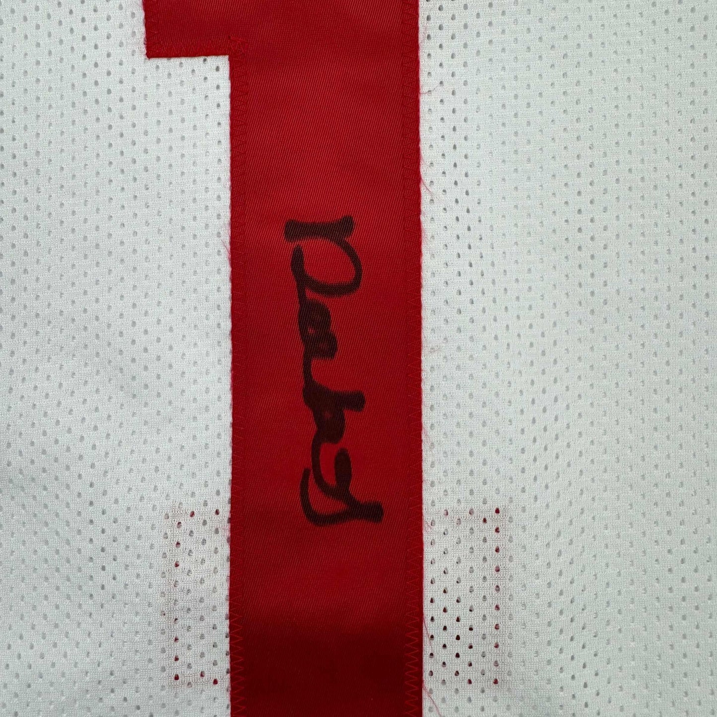 Autographed/Signed Deebo Samuel Sr. #1 San Francisco White Football Jersey JSA COA