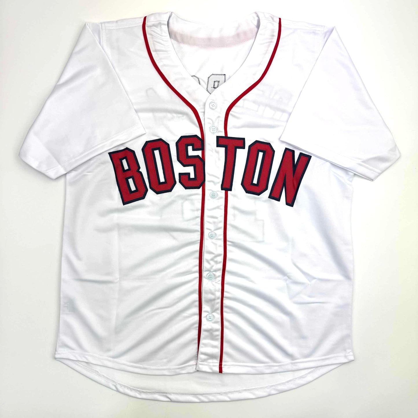 Autographed/Signed Dustin Pedroia Boston White Baseball Jersey JSA COA