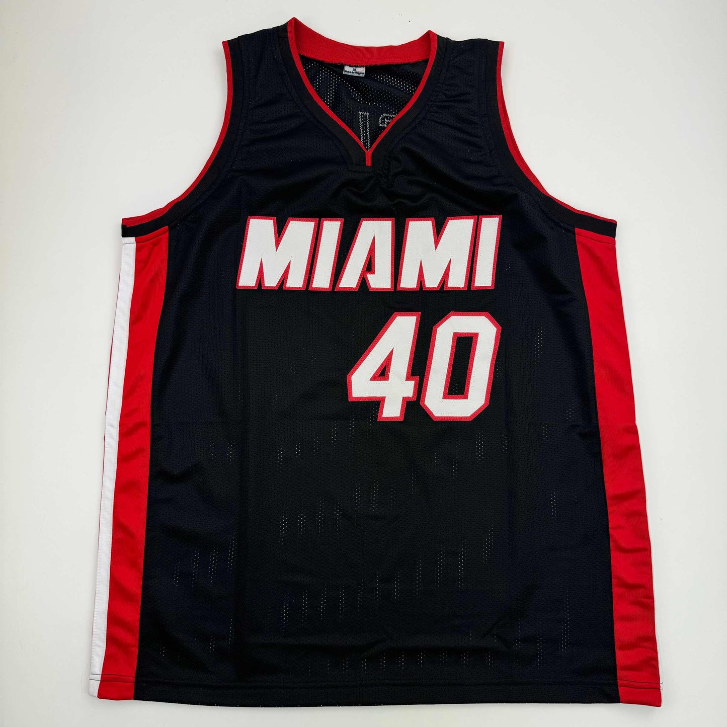Autographed/Signed Udonis Haslem Miami Black Basketball Jersey Beckett BAS COA - Golden Apple Comics