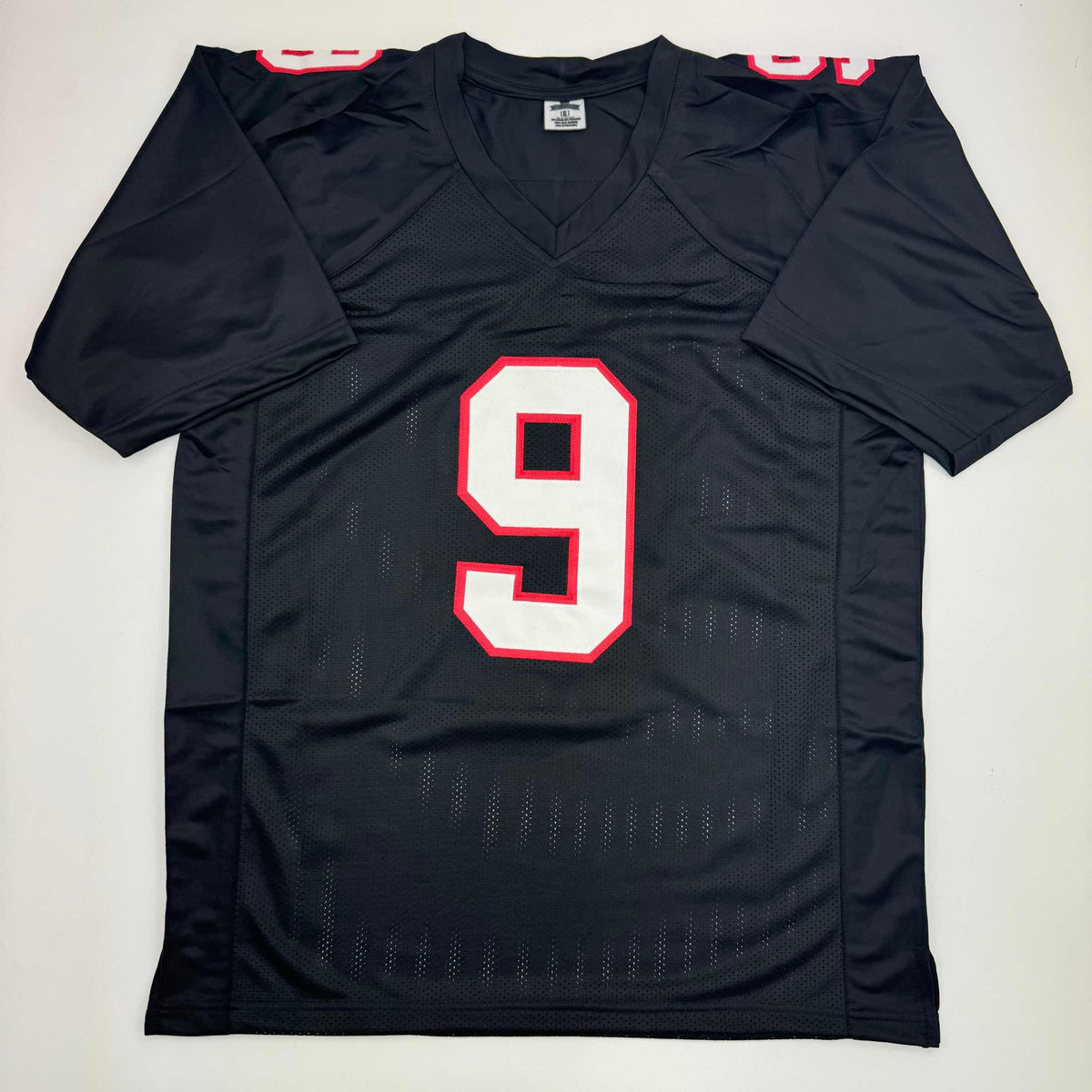 Autographed/Signed Michael Penix Jr. Atlanta Black Football Jersey Beckett BAS COA