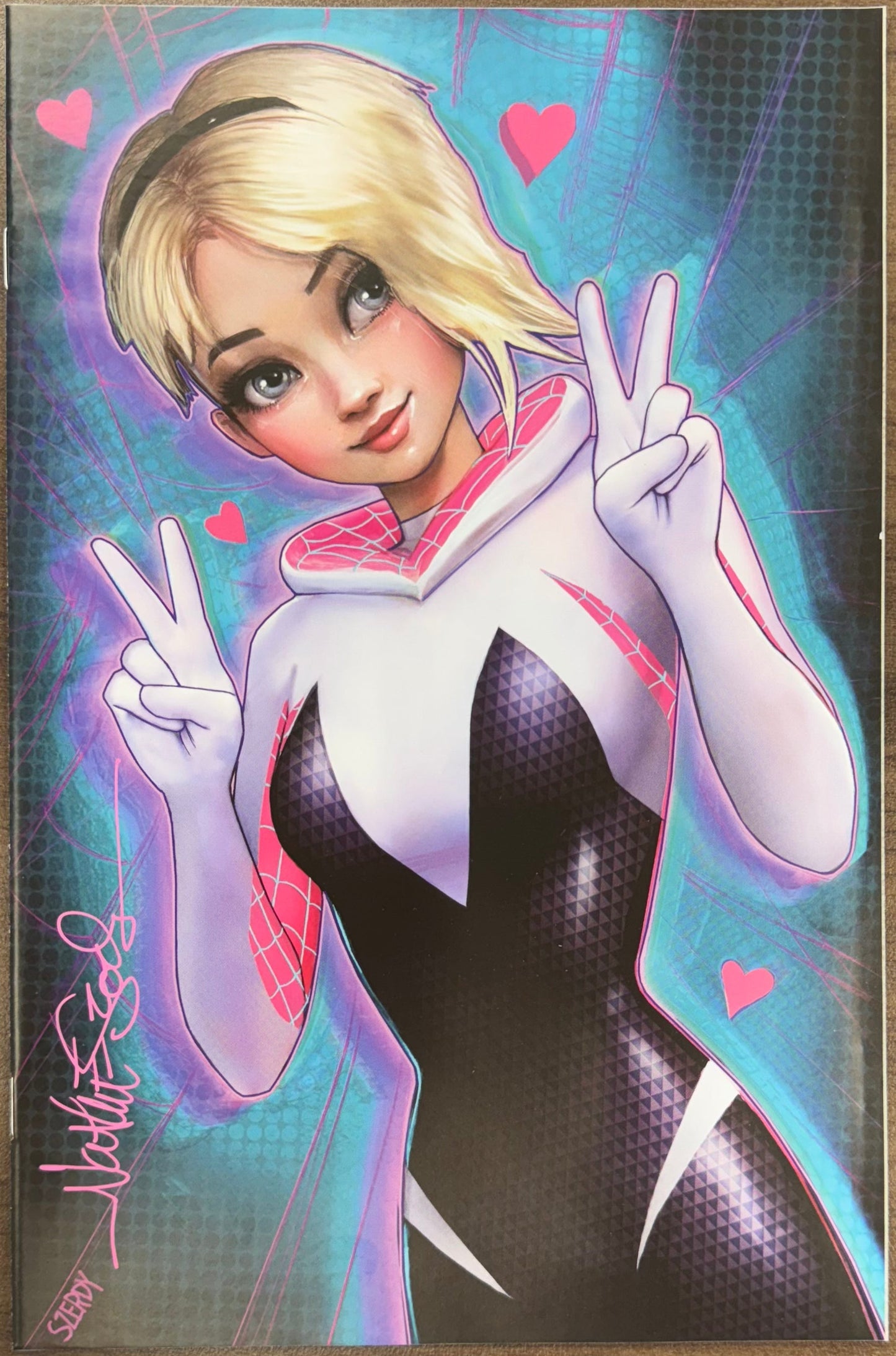 [Signed by Nathan Szerdy] AMAZING SPIDER-MAN #29 UNKNOWN COMICS NATHAN SZERDY EXCLUSIVE VIRGIN VAR [IN STOCK]