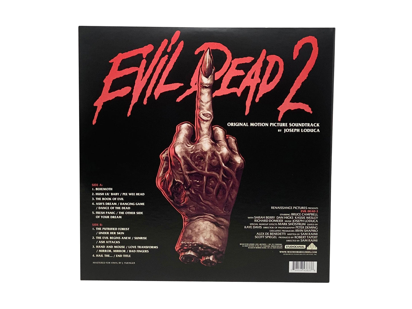 Evil Dead 2 Original Motion Picture Music (Limited Edition Oldsmobile Delta 88 Yellow Colored Vinyl)