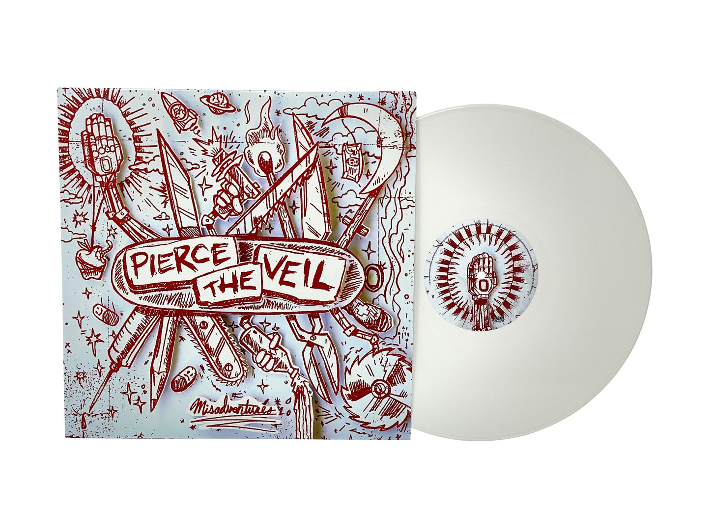 Pierce the Veil - Misadventures (Limited Edition White Colored Vinyl)
