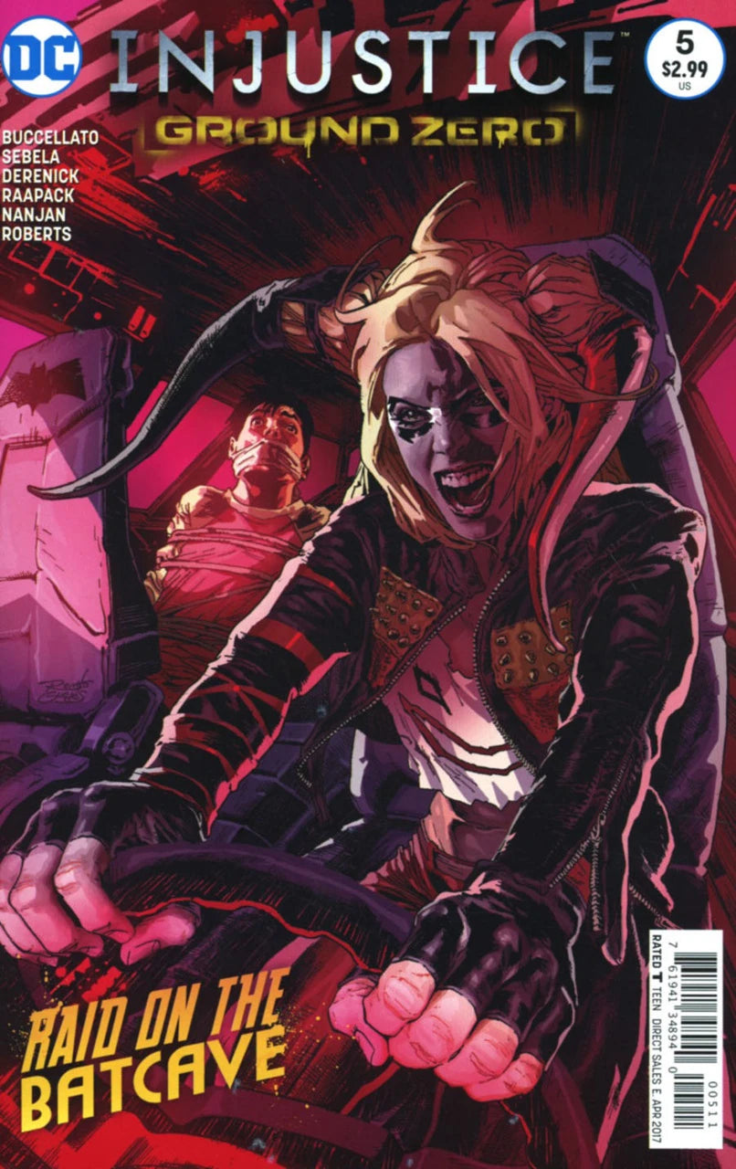 Injustice Ground Zero #5 DC 2017 NM- 9.2 Renato Guedes Harley Quinn - Golden Apple Comics