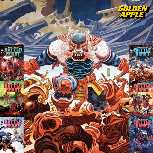 Invincible Universe Battle Beast #12 A1 Cover Set Of 6 1:10 1:25 1:50 1:100 (08/19/2026) Image