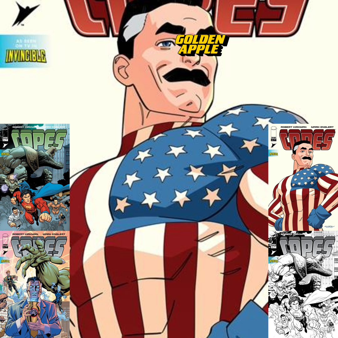 Invincible Universe Capes #4 A1 Cover Set Of 5 1:10 1:25 1:50 (02/25/2026) Image