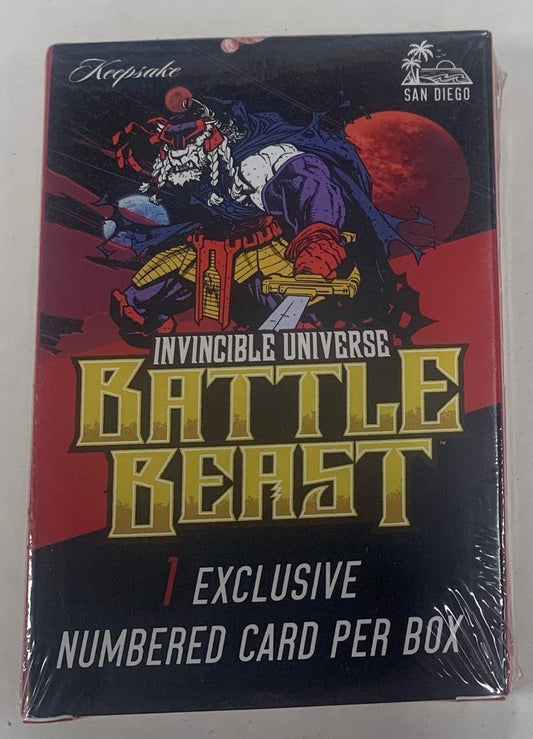 Invincible Battle Beast SDCC 2026 Keepsake Trading Card 1 Mystery Blind Box