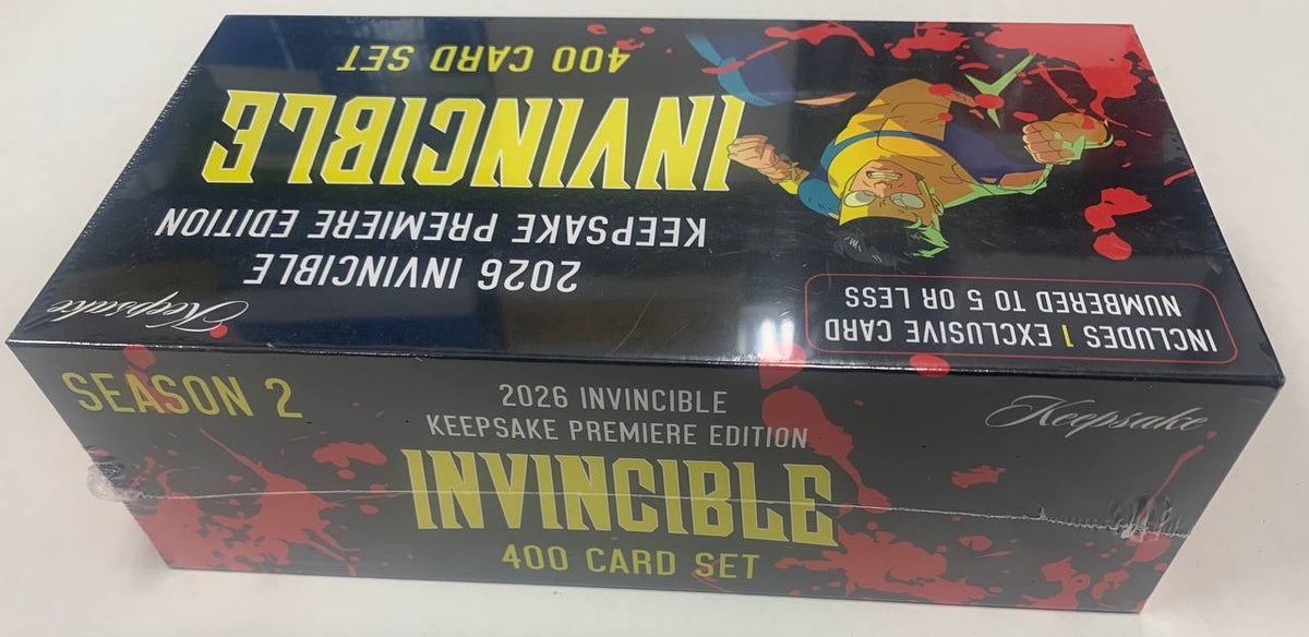 Invincible Season 2 SDCC 2026 Keepsake Trading Cards 400 Card Complete Set