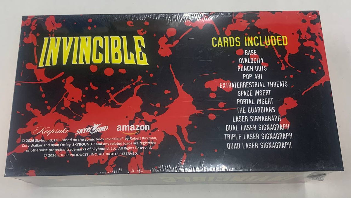 Invincible Season 2 SDCC 2026 Keepsake Trading Cards 400 Card Complete Set