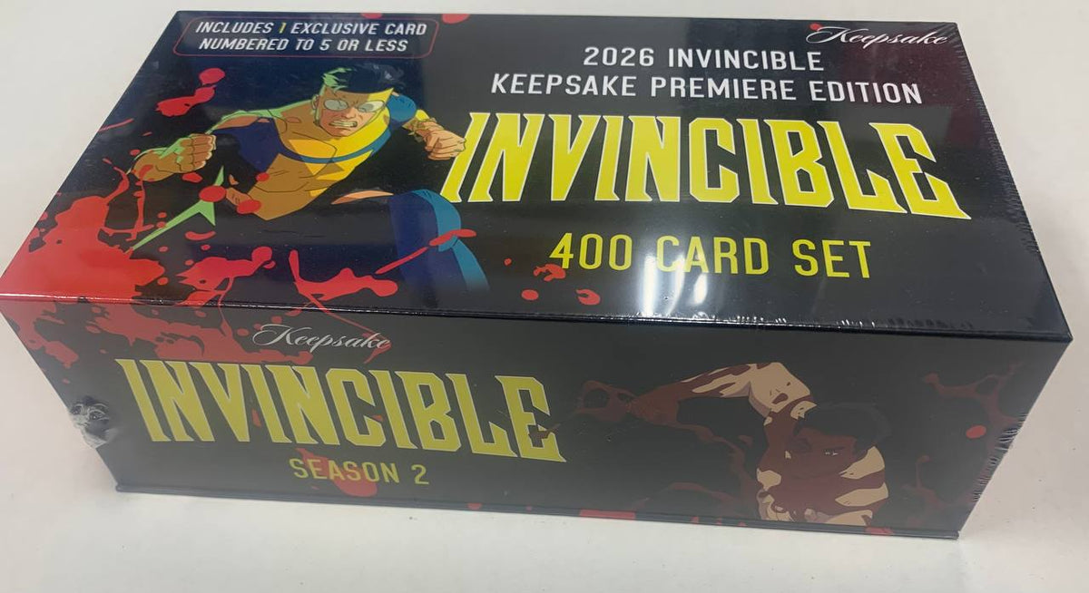 Invincible Season 2 SDCC 2026 Keepsake Trading Cards 400 Card Complete Set