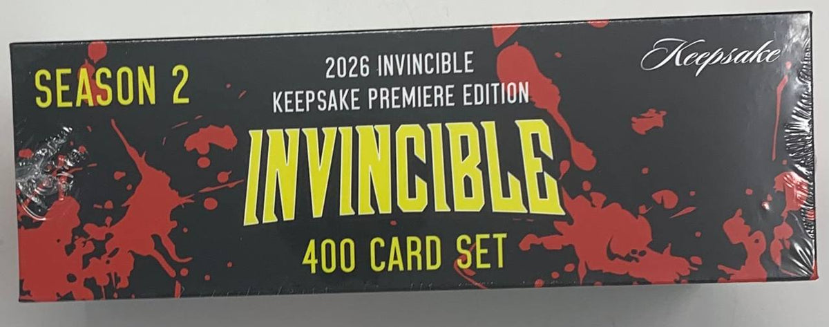 Invincible Season 2 NYCC 2026 Keepsake Trading Cards 400 Card Complete Set