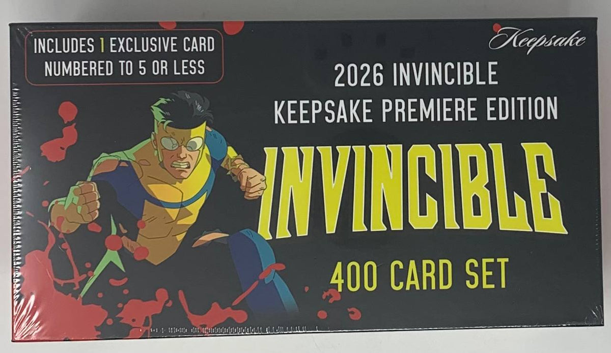 Invincible Season 2 NYCC 2026 Keepsake Trading Cards 400 Card Complete Set
