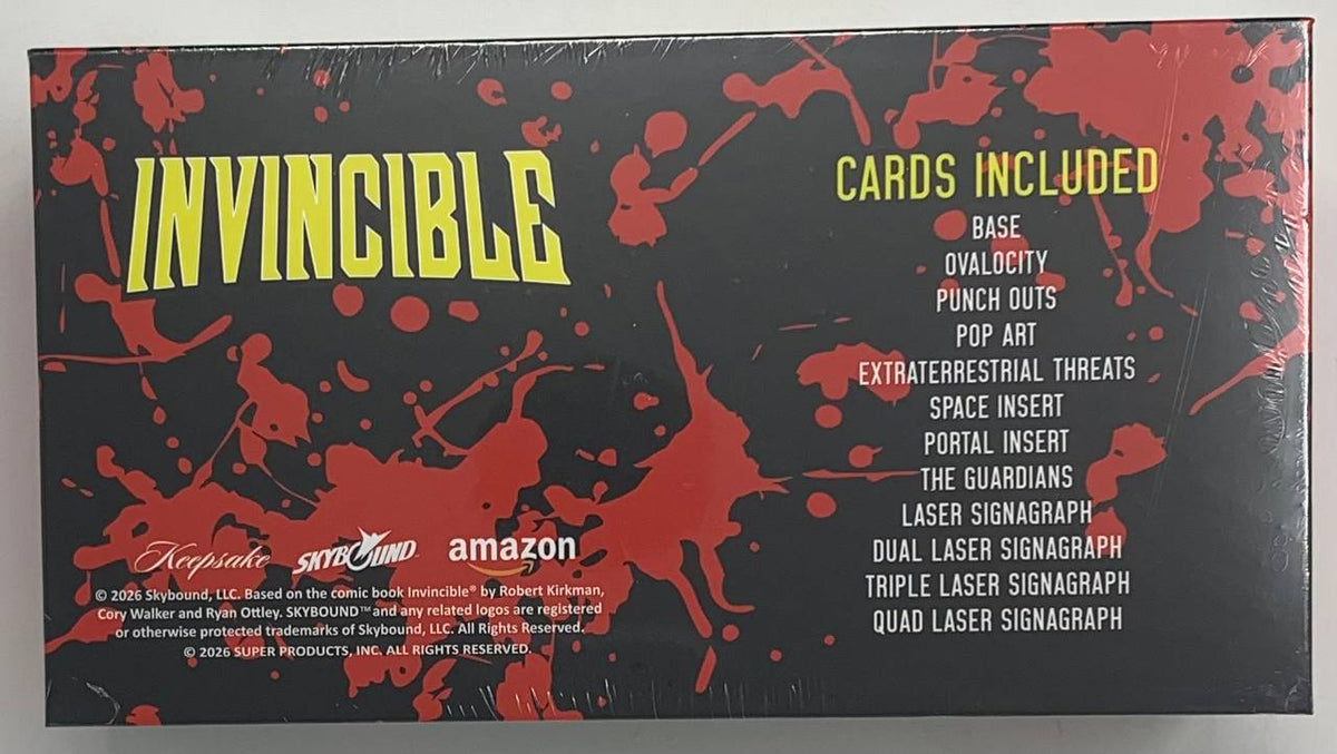 Invincible Season 2 NYCC 2026 Keepsake Trading Cards 400 Card Complete Set