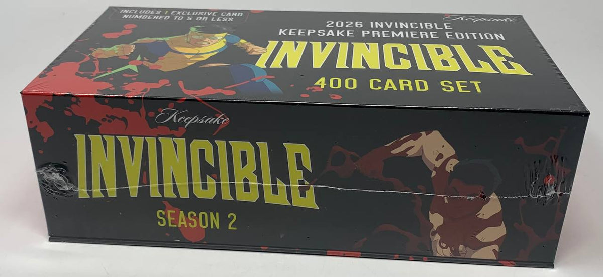 Invincible Season 2 NYCC 2026 Keepsake Trading Cards 400 Card Complete Set