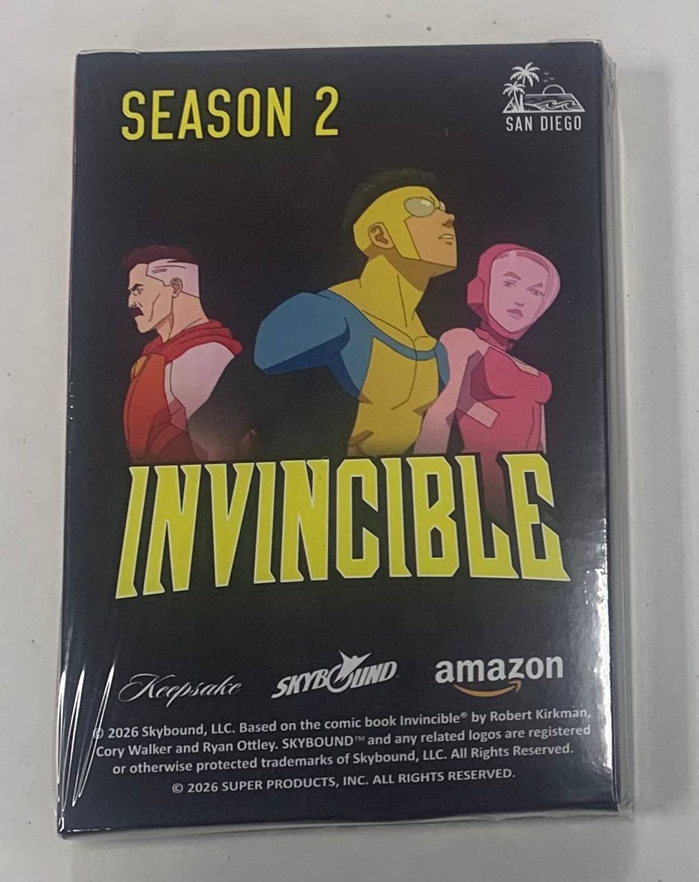 Invincible Season 2 SDCC 2026 Keepsake Trading Card 1 Mystery SignaGraph Blind Box