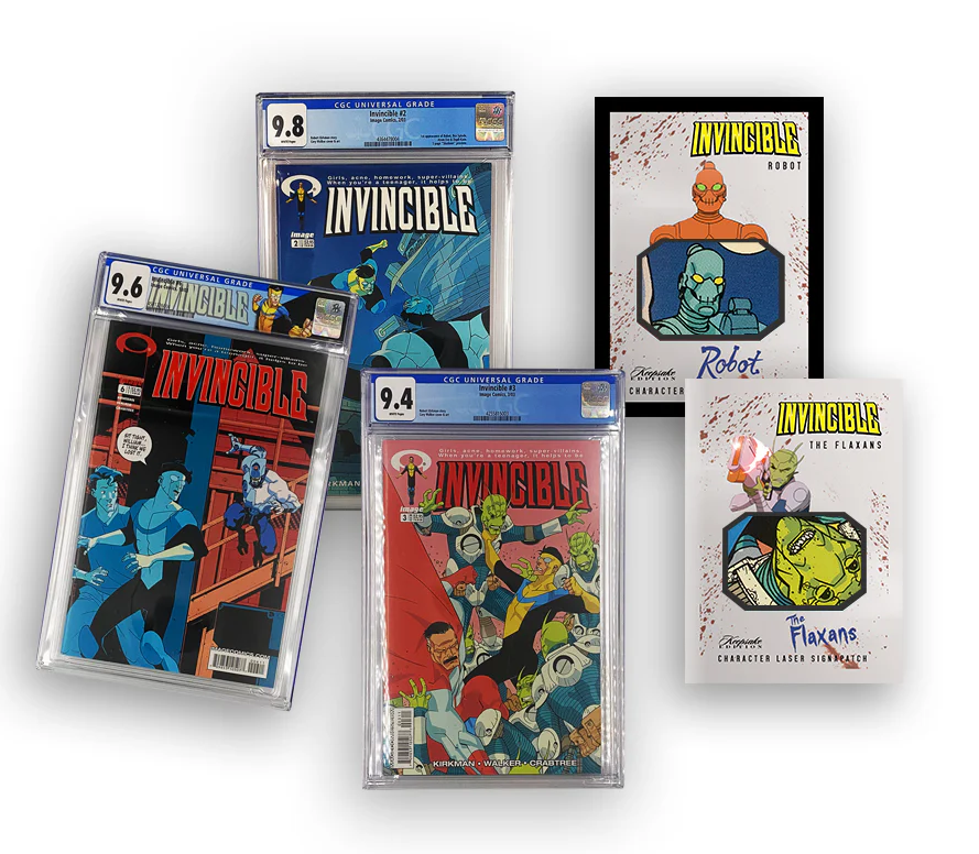 Invincible Season 1 2025 Keepsake Premiere Trading Cards Blaster Box (10/29/2025) - Golden Apple Comics