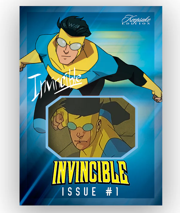 Invincible Season 1 2025 Keepsake Premiere Trading Cards Blaster Box (10/29/2025) - Golden Apple Comics