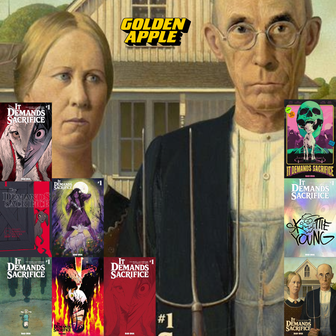 It Demands Sacrifice #1 (Of 4) A1 Cover Set Of 9 1:20 1:50 1:100 1:250 (09/23/2026) Bad Idea