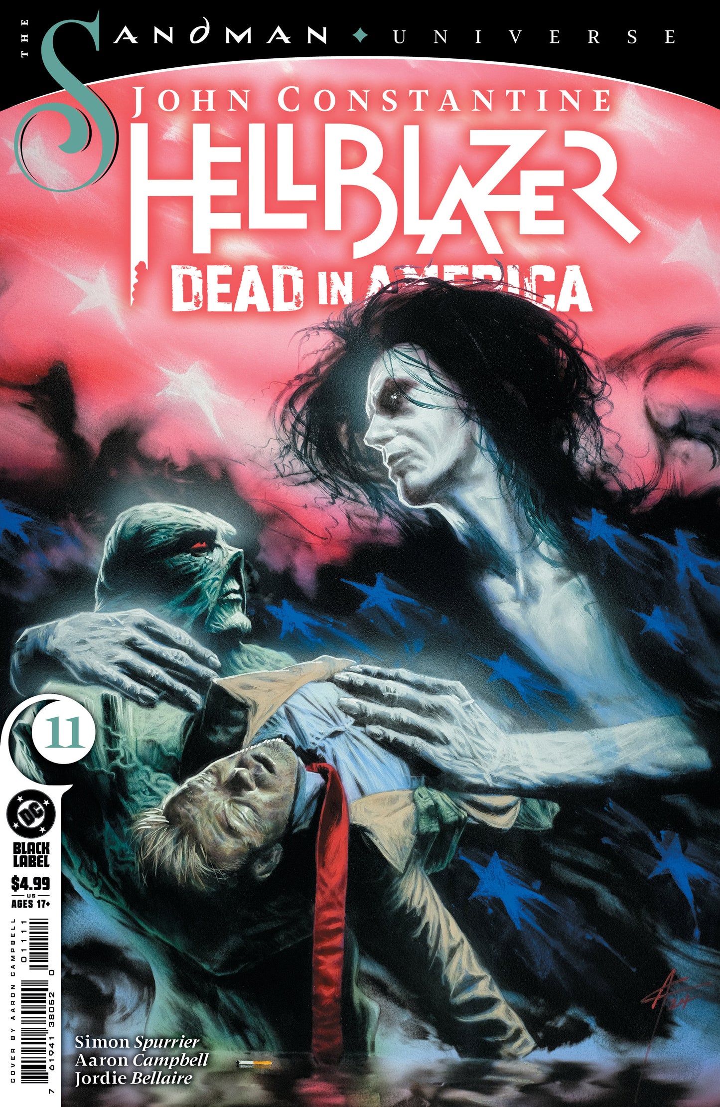 John Constantine Hellblazer Dead In America #11 (Of 11) A Aaron Campbell Simon Spurrier (12/11/2024) Dc